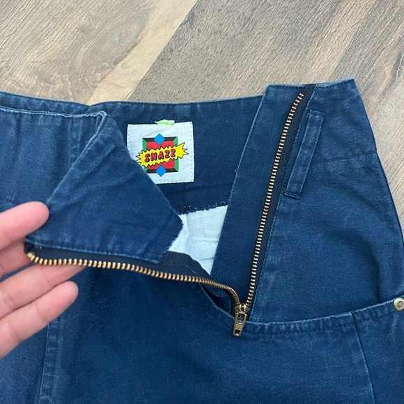 Vintage Snazz High Rise Jeans Dark Wash Size 11 - Picture 3 of 7